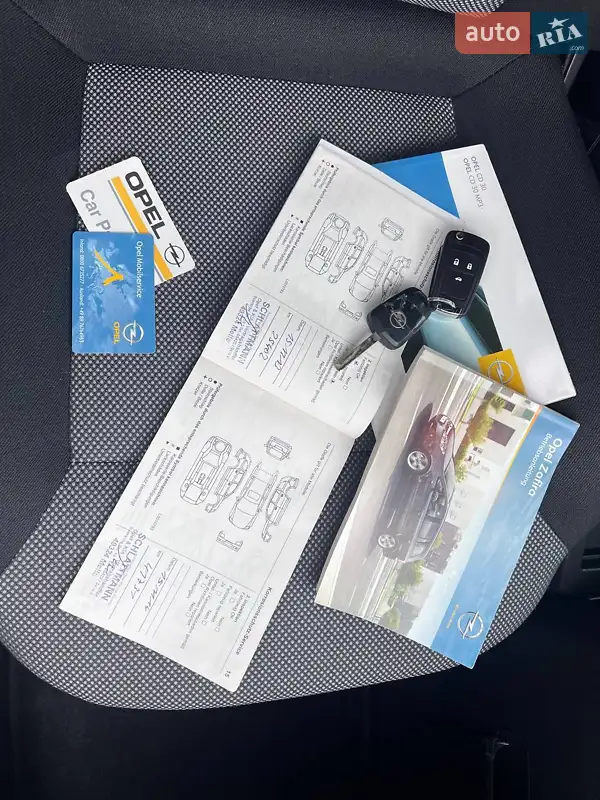 Мінівен Opel Zafira 2011 в Хмельницькому документ