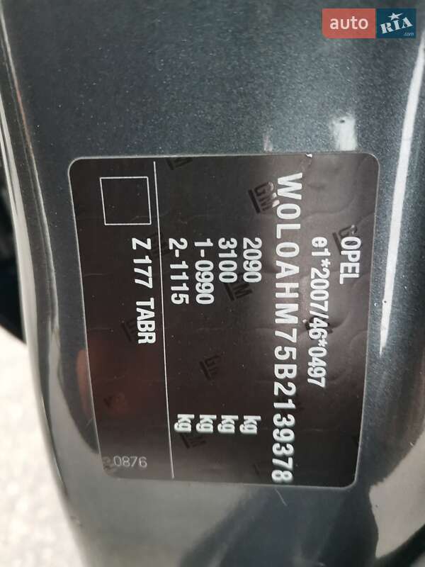 Мінівен Opel Zafira 2012 в Білій Церкві