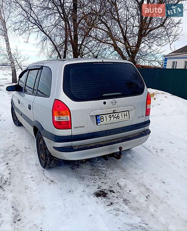 Мінівен Opel Zafira 2002 в Полтаві