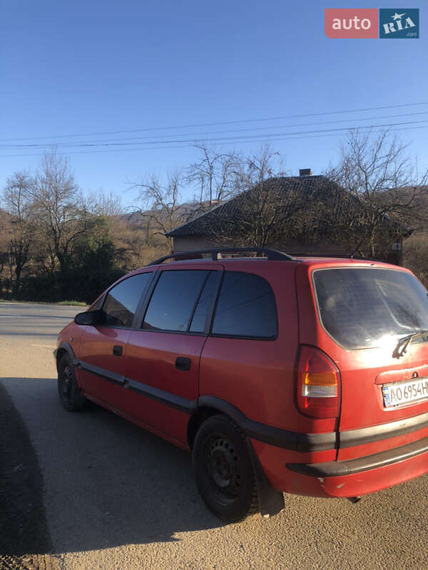 Минивэн Opel Zafira 1999 в Великом Березном фото 4 Минивэн Opel Zafira 1999 в Великом Березном