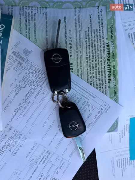 Минивэн Opel Zafira 2011 в Лубнах документ