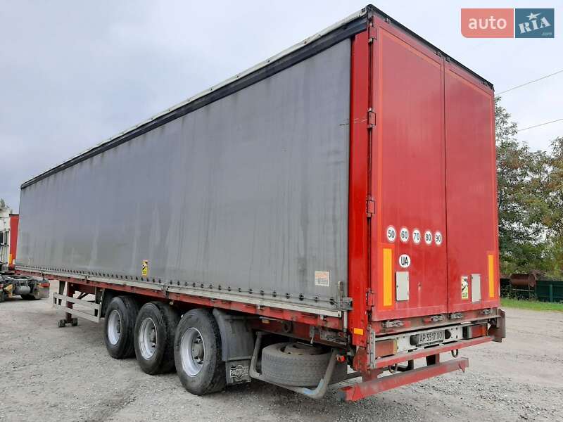 Бортовий напівпричіп Pacton T3001 2008 в Запоріжжі