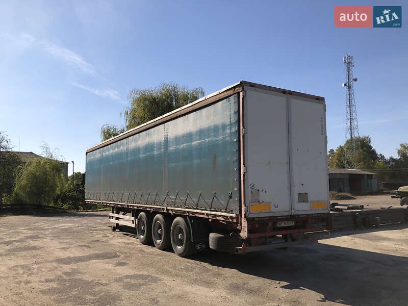 Бортовий напівпричіп Pacton T3001 2005 в Старій Вижівці