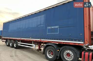 Тентований борт (штора) - напівпричіп Pacton T3001 2003 в 