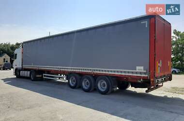 Тентованный борт (штора) - полуприцеп Pacton T3001 2008 в 