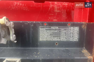 Бортовой полуприцеп Pacton TTD 454 2002 в 