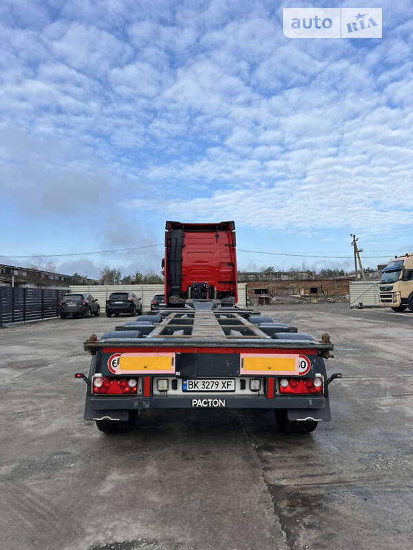 Контейнеровоз напівпричіп Pacton TXC 2016 в Вараші фото 2 Контейнеровоз напівпричіп Pacton TXC 2016 в Вараші