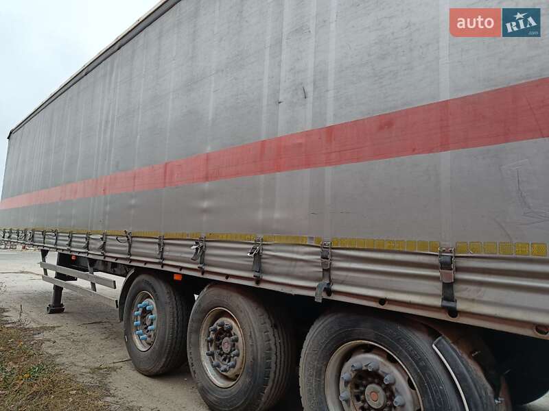Тентованный борт (штора) - полуприцеп Panav NV 35 2006 в Одессе