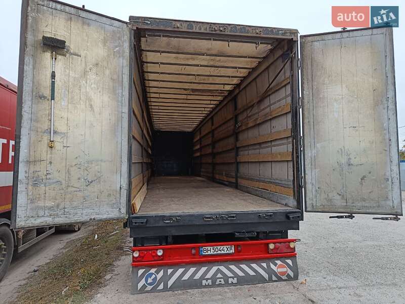 Тентованный борт (штора) - полуприцеп Panav NV 35 2006 в Одессе