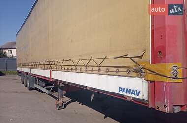 Тентований борт (штора) - напівпричіп Panav NV35PK 2008 в Ратному