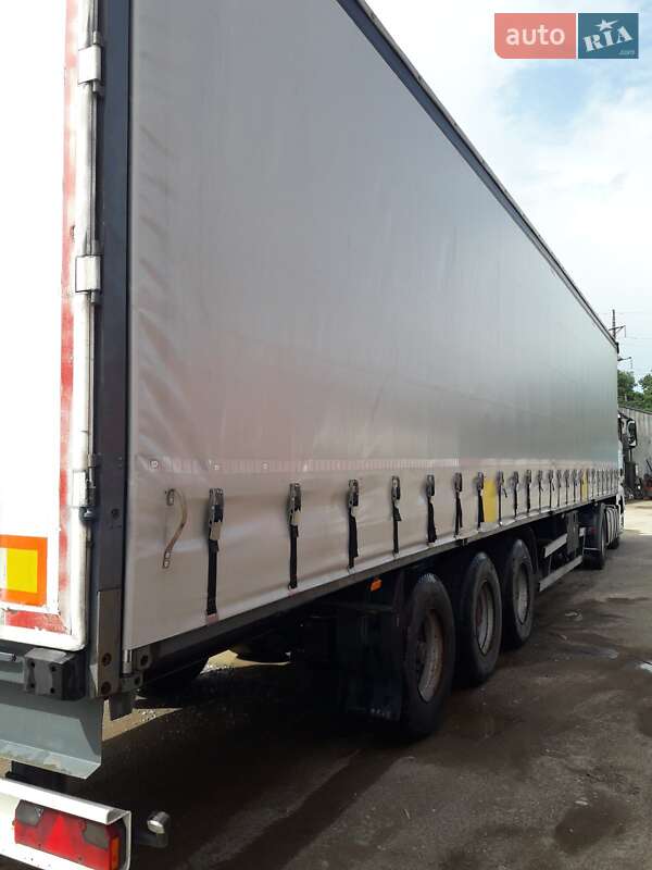 Тентований борт (штора) - напівпричіп Panav SAF 2008 в Надвірній