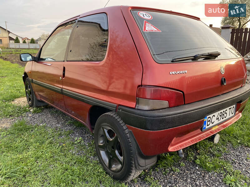 Хэтчбек Peugeot 106 1995 в Львове