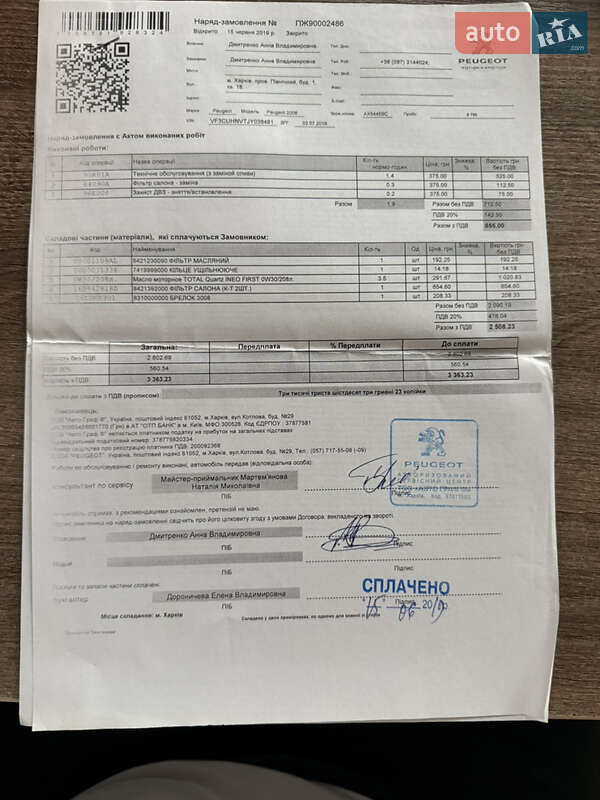 Внедорожник / Кроссовер Peugeot 2008 2018 в Киеве фото 37 Внедорожник / Кроссовер Peugeot 2008 2018 в Киеве