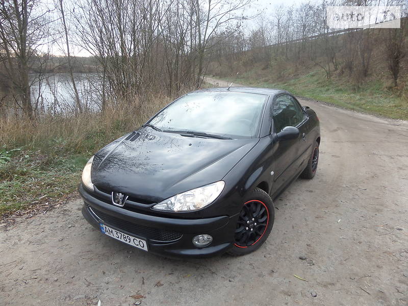 Кабриолет Peugeot 206 2003 в Бердичеве