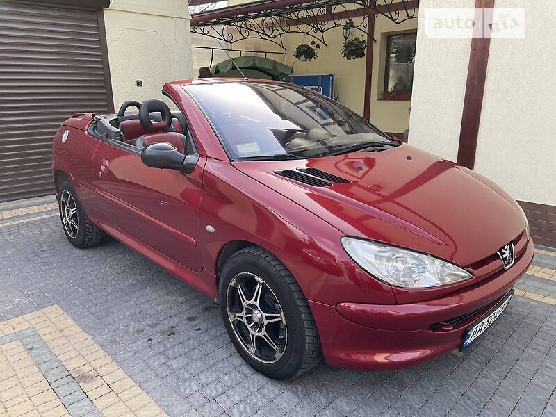 Кабриолет Peugeot 206 2003 в Киеве