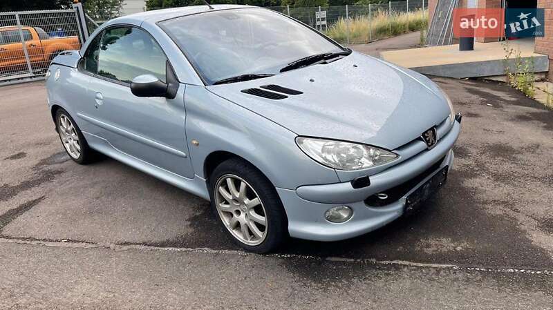 Кабриолет Peugeot 206 2003 в Черновцах