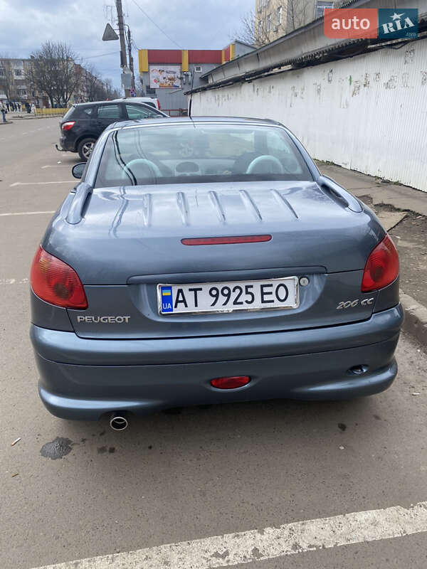 Кабріолет Peugeot 206 2006 в Калуші