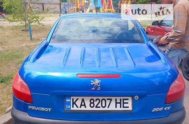 Кабриолет Peugeot 206 2002 в Харькове