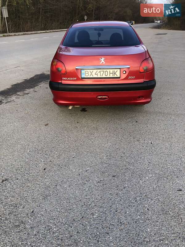 Седан Peugeot 206 2007 в Вінниці