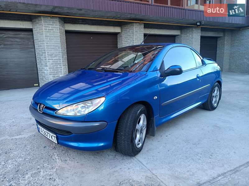 Кабріолет Peugeot 206 2002 в Охтирці