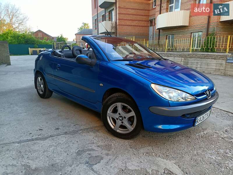 Кабріолет Peugeot 206 2002 в Охтирці