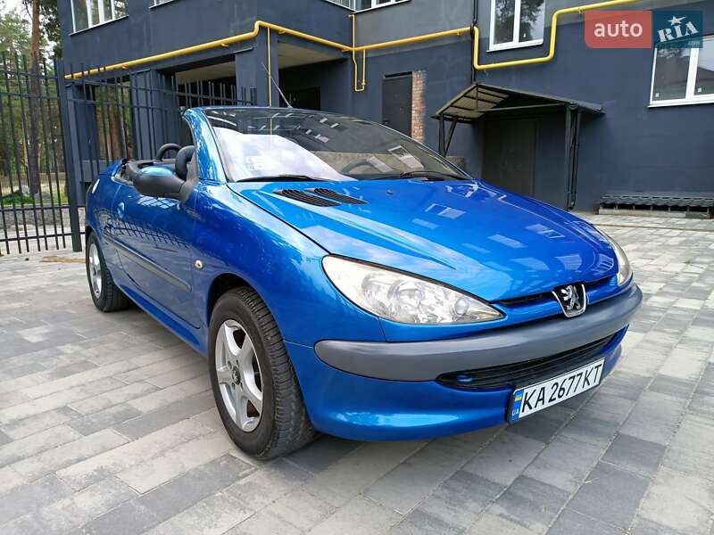 Кабриолет Peugeot 206 2002 в Ахтырке
