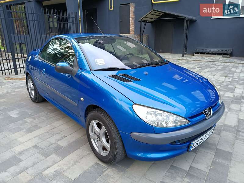 Кабриолет Peugeot 206 2002 в Ахтырке