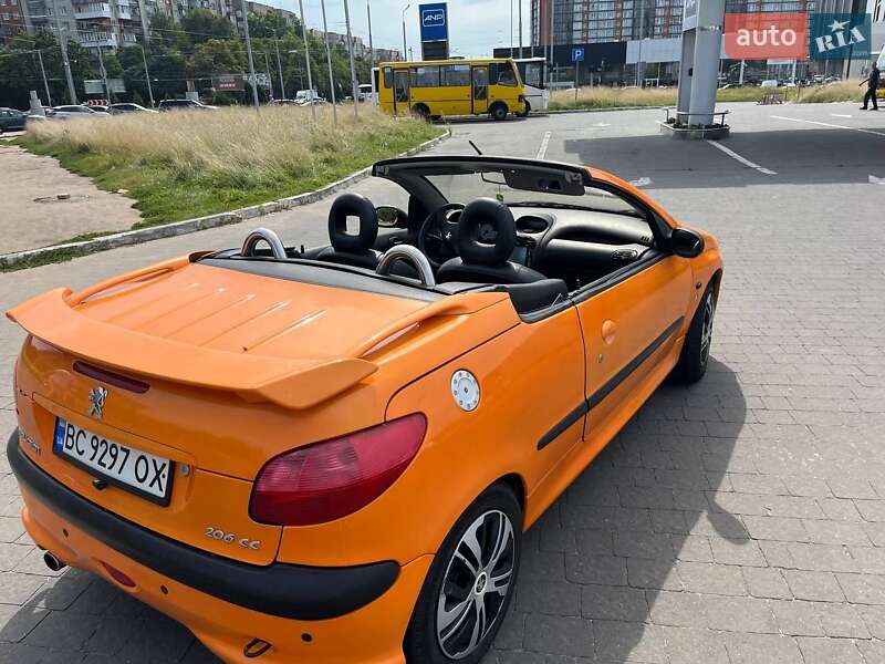 Кабріолет Peugeot 206 2001 в Львові фото 3 Кабріолет Peugeot 206 2001 в Львові