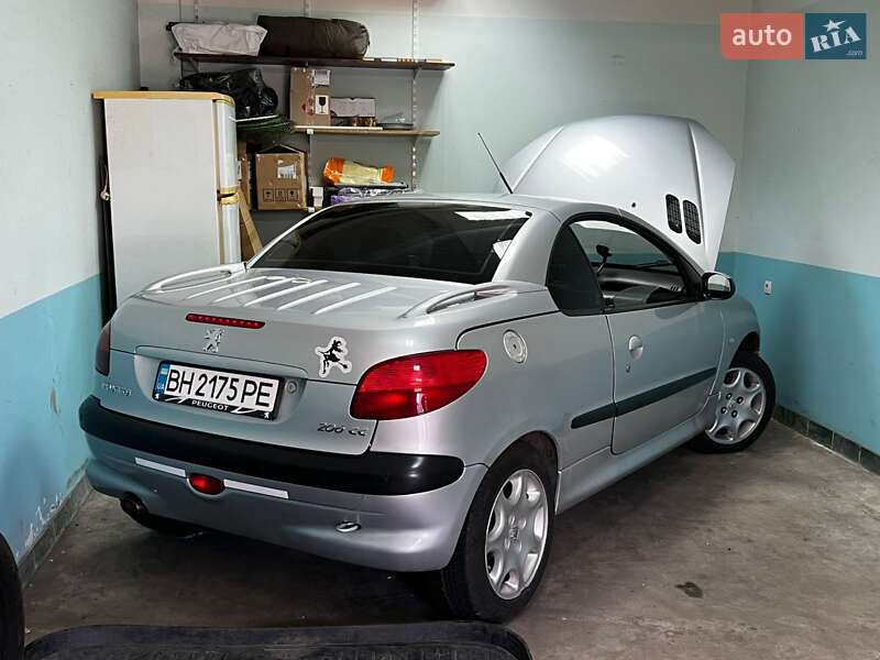 Кабріолет Peugeot 206 2002 в Одесі фото 3 Кабріолет Peugeot 206 2002 в Одесі