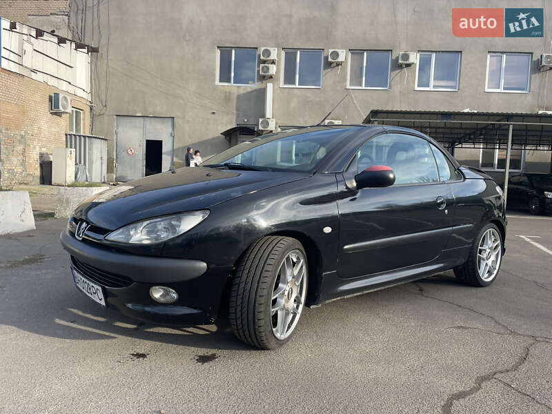 Кабриолет Peugeot 206 2002 в Одессе