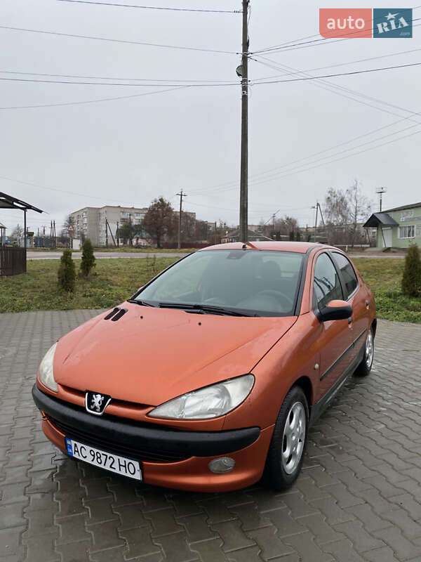 Хетчбек Peugeot 206 1999 в Овручі