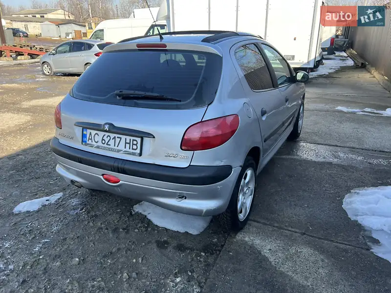 Peugeot 206 2000 VIN VF32ARHYF41021518 фото оголошення 5 з 73