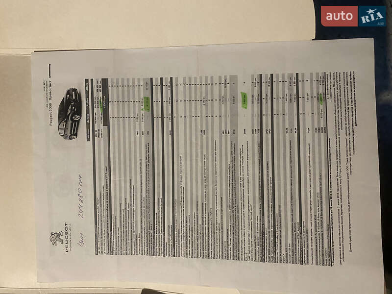 Позашляховик / Кросовер Peugeot 3008 2013 в Харкові