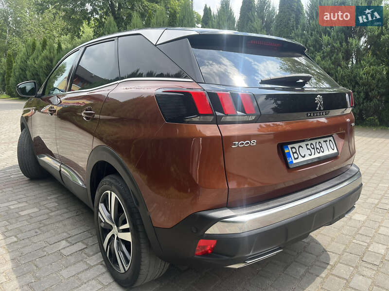Внедорожник / Кроссовер Peugeot 3008 2017 в Самборе