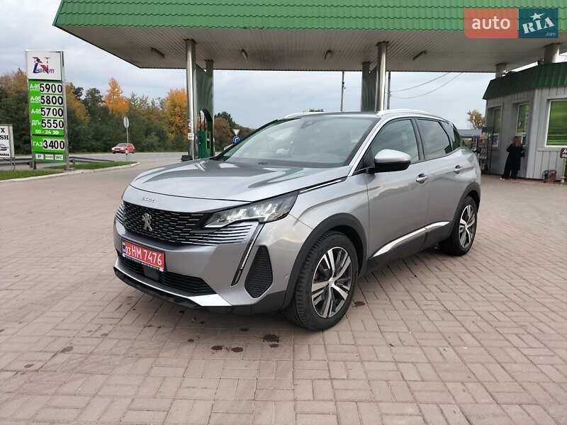 Внедорожник / Кроссовер Peugeot 3008 2021 в Дунаевцах