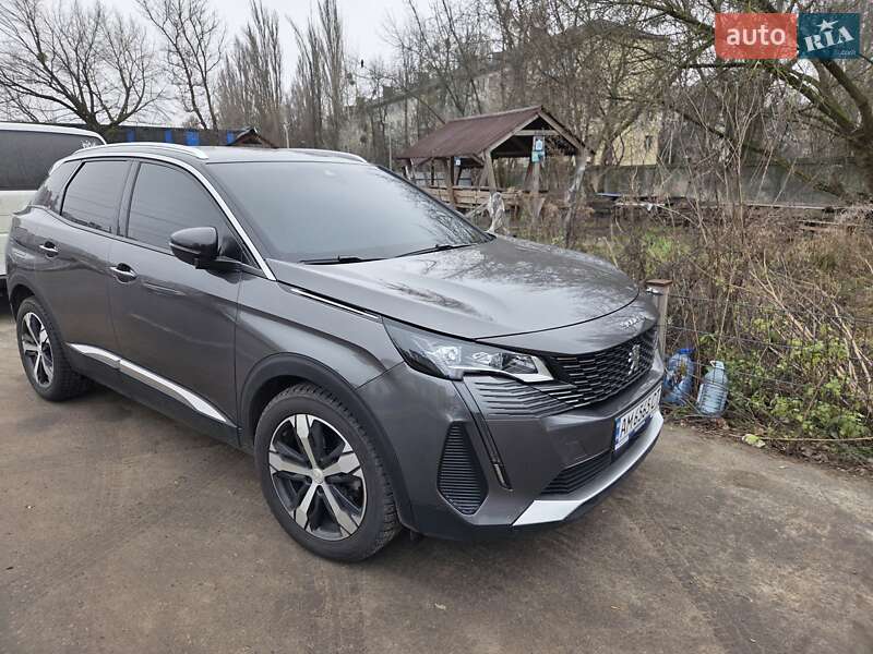 Позашляховик / Кросовер Peugeot 3008 2021 в Києві