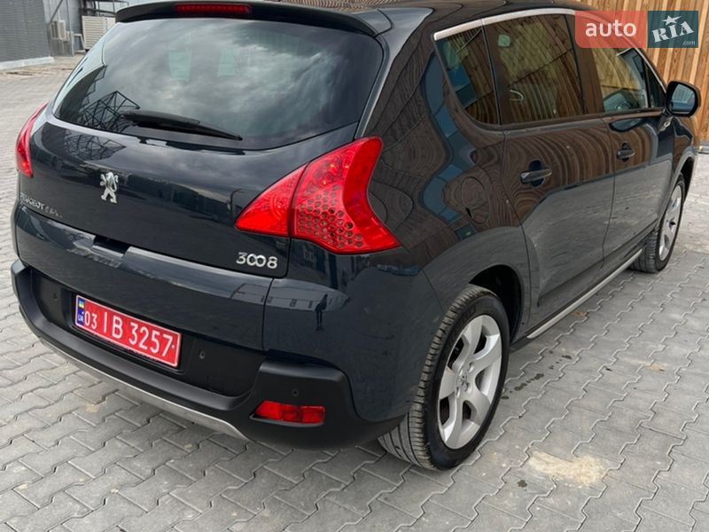 Внедорожник / Кроссовер Peugeot 3008 2011 в Львове