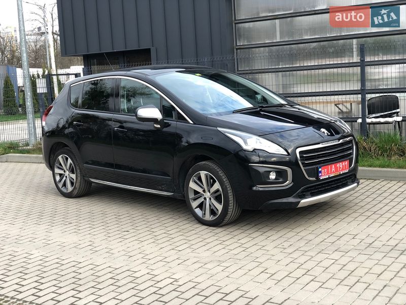 Внедорожник / Кроссовер Peugeot 3008 2015 в Львове