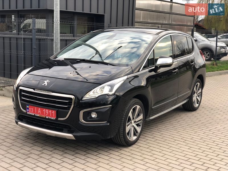 Внедорожник / Кроссовер Peugeot 3008 2015 в Львове