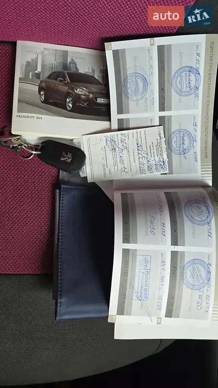 Седан Peugeot 301 2017 в Кропивницькому документ
