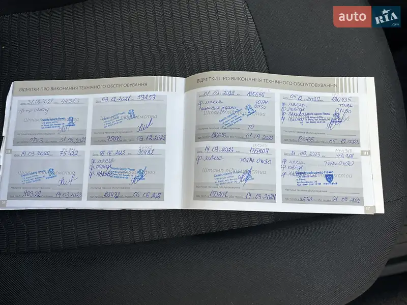 Седан Peugeot 301 2020 в Києві документ