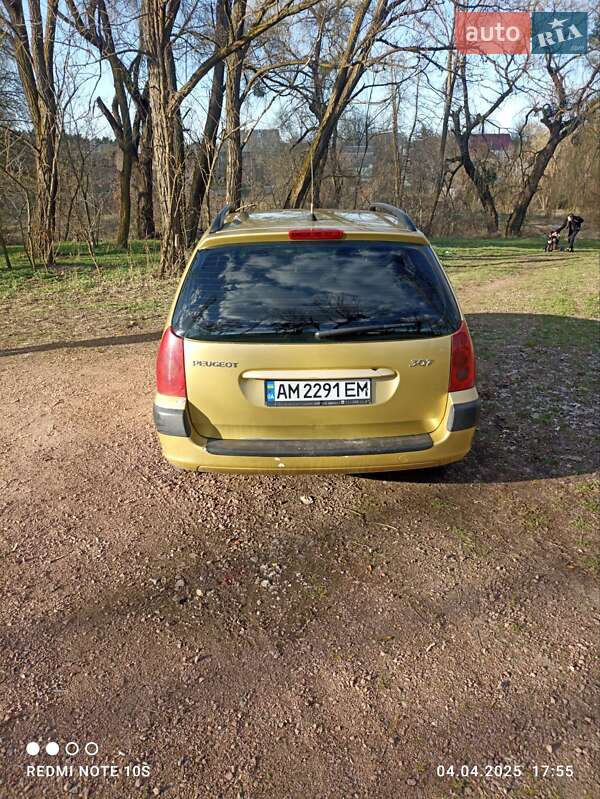 Універсал Peugeot 307 2004 в Житомирі
