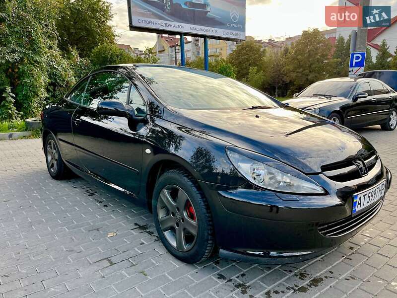 Кабріолет Peugeot 307 2005 в Івано-Франківську