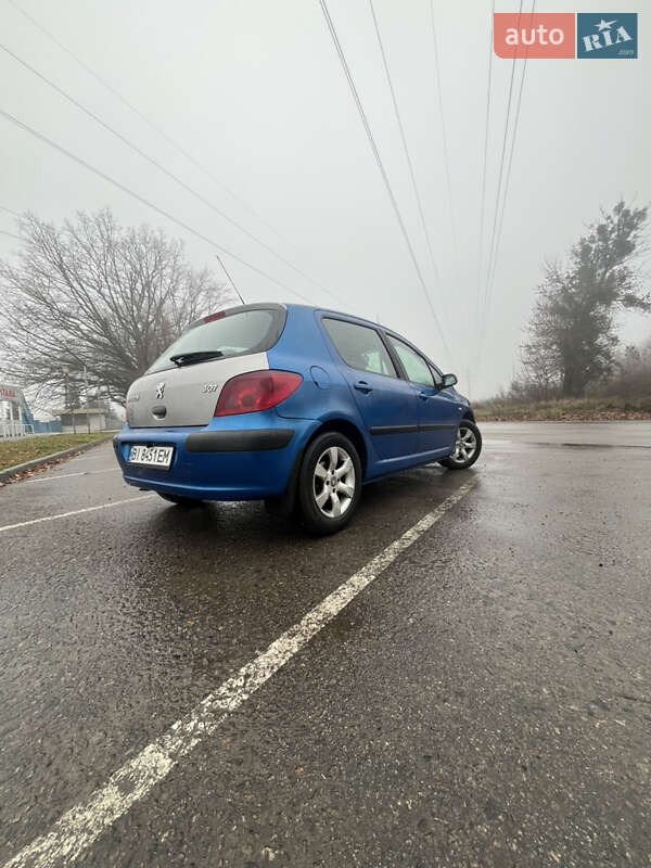 Хетчбек Peugeot 307 2003 в Полтаві