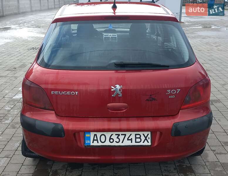 Хэтчбек Peugeot 307 2004 в Ужгороде