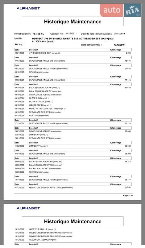 Универсал Peugeot 308 2019 в Хмельницком