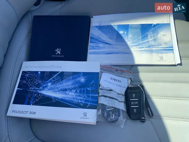 Универсал Peugeot 308 2017 в Львове документ