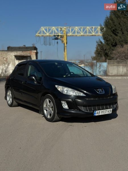 2008 Peugeot 308, VIN VF34C5FXC55226992:plate — фото 1 (autoria)