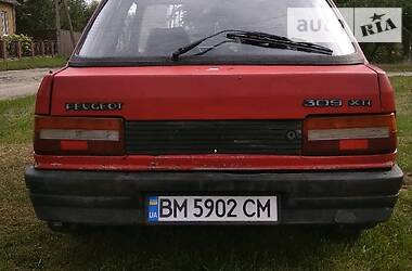 Ліфтбек Peugeot 309 1987 в Глухові
