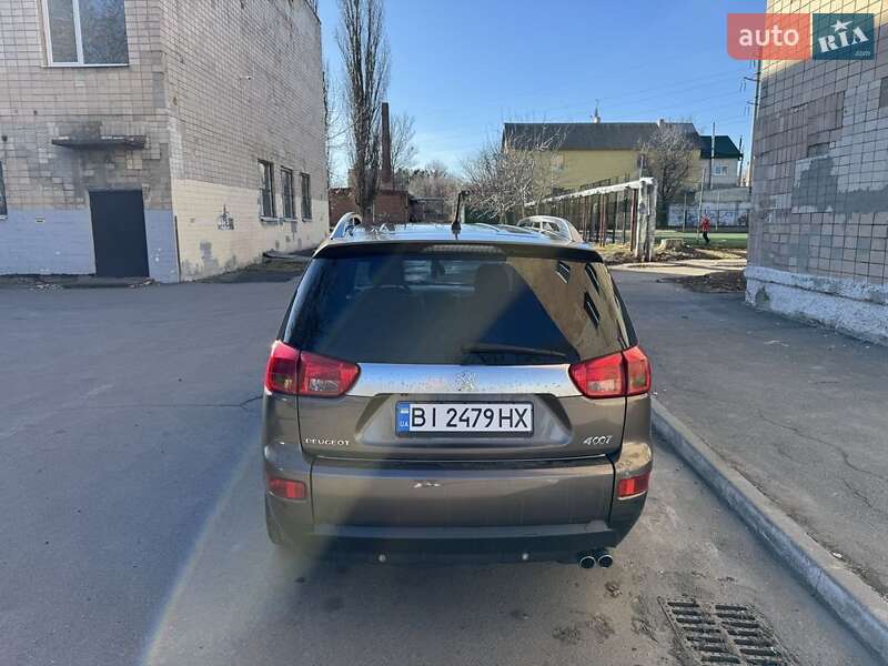 Внедорожник / Кроссовер Peugeot 4007 2012 в Полтаве